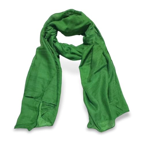 Image of Cotton Linen Blend Fashion Scarf, travel scarf,Soft Breathable Fabric, Multiple Colors