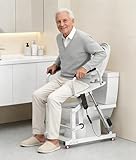 200KG Toilettensitzerhöhung Elektrisch mit Armlehnen, WC-Aufstehhilfe Erwachsenen-Toilettenlift, Toilettenerhöhung, Aufstehhilfe Toilette für Senioren & Erwachsene