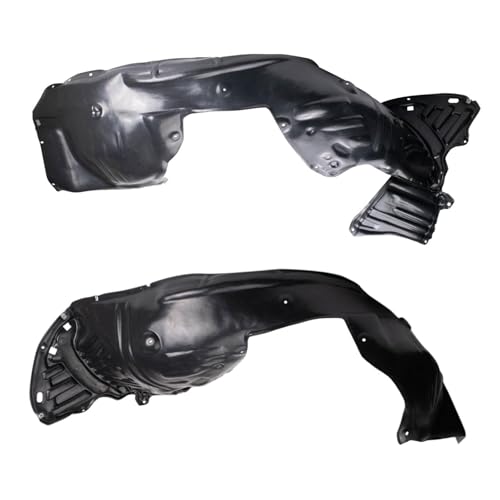 Image of TRQ Inner Fender Liner Set Compatible with 2014-2017 Honda Odyssey HO1248151 HO1249151