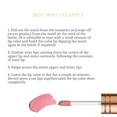 Trudiance Transfer-Proof Velvet Finish Matte Cream Lipstick Long-Lasting, Vegan,Toxin-Free with Natural Active… - Image 5