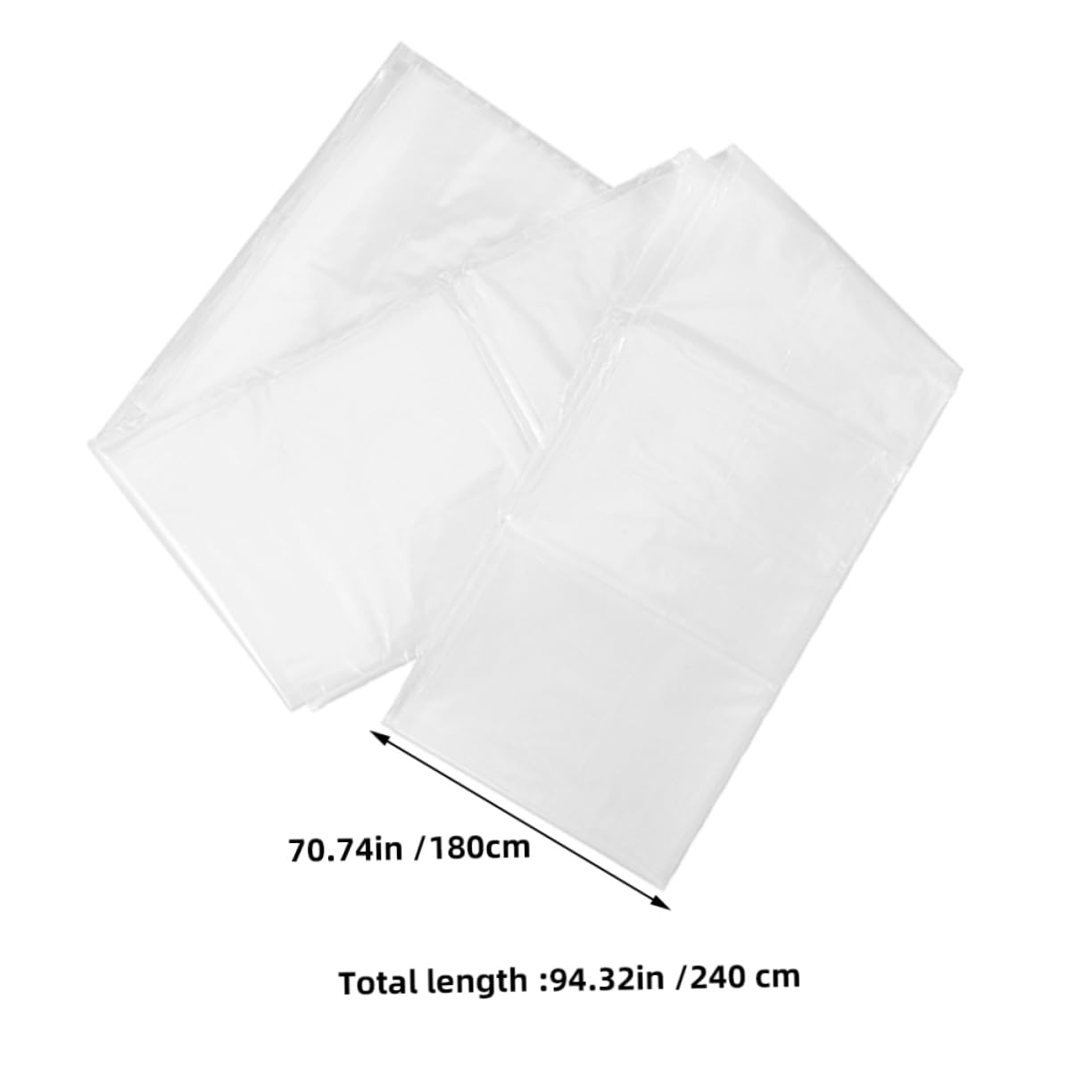 SOLUSTRE 2pièces Lot de Housses pour Matelas Queen Protection Imperméable pour Déménagement et Rangement Housse de Transport