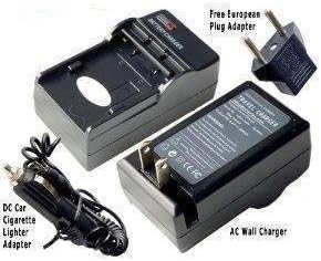 Amazon Pansonic Lumix Dmc Dmc Fs3 Dmc Fs5 Dmc Fs20 Dmc Fx35交換用バッテリー充電器車とヨーロッパプラグアダプタ本 Digitech 充電器