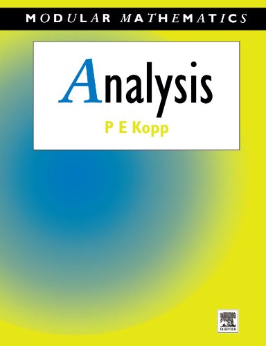 Analysis (Modular Mathematics Series) view 2