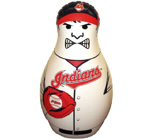 MLB Cleveland Indians Bop Sac Fremont Die punching ball gonflable enfant