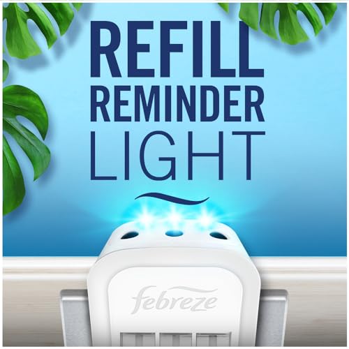 Febreze 3Volution Plug-In Air Freshener Refill, Exotic Bloom, Pack of 7 (20ML x 7), Odour Fighter & Bathroom Freshener - Image 7