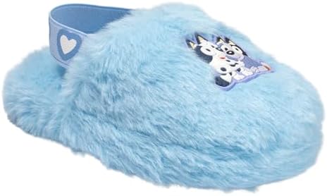 Bluey & Bingo Furry Slippers for Toddlers- Officially Licensed House Shoes for boys and girls — 사진 3