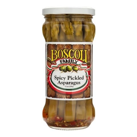 Boscoli Family Spicy Pickled Asparagus, 12 oz. Cover