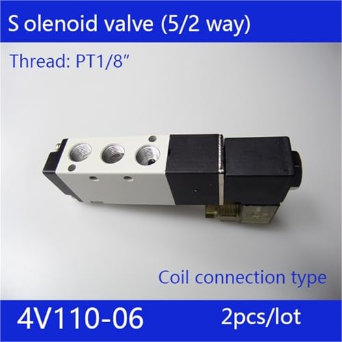 Vanne de commande pneumatique 4V110-06 pour un flux stable - 4