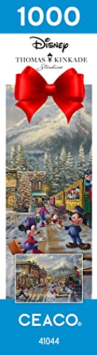 Ceaco - Thomas Kinkade - Disney - Holiday - Candy Cane Express - Puzzle de 1000 pièces – vue 8