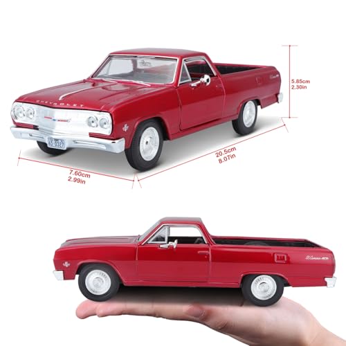 Maisto 1:25 1965 Chevy El Camino Vehículo Diecast miniatura 6