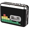 USB-cassettespelertape naar MP3-converter, draagbare Walkman audio-muziekspeler cassette-naar-MP3-converter met oortelefoon, geen pc vereist