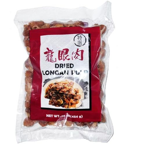 Premium Dry Longan Pulp NET WT 16oz/454g 1pack