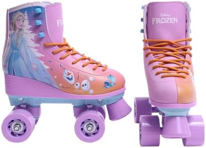 Frozen - Patins 4 Rodas Tamanho 33/34 - Sem Acessórios