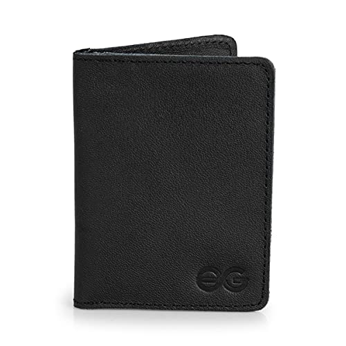 PORTA CARTÃO MINI CARTEIRA EM COURO LEGÍTIMO SUPER (PRETO)