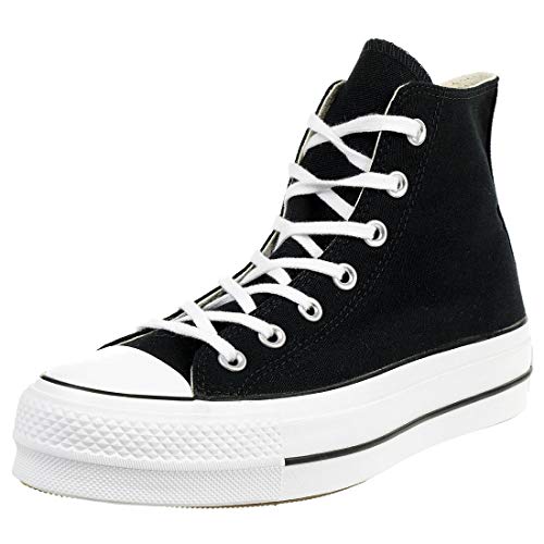Converse Hi Platform 560845C Nero Bianco Nero Bianco/8 - 39