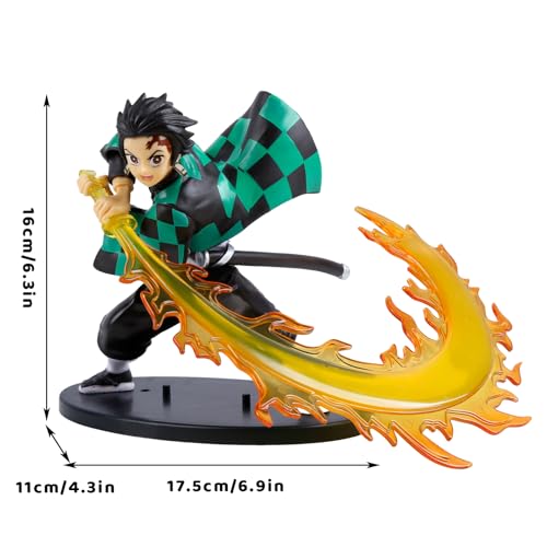 Ghost Slayer Figur, Anime Charakter Action Figuren, Sammlerstücke mit Cartoon Charakteren, Puppenmodelle, Geschenke für Anime-Fans