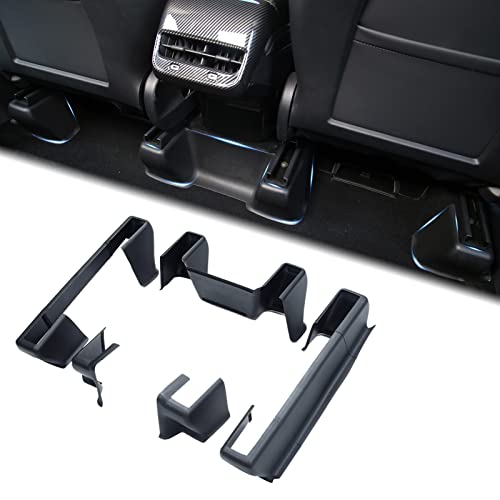 BONRYAN Protège-coussin de siège pour Tesla Model Y Noir mat Accessoires Tesla Model Y Cover