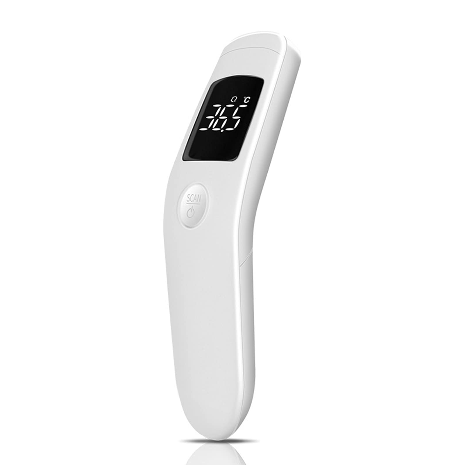 XMH Non-Contact Forehead Thermometer, Reliable And Accurate Body Temperature Readings,Fever Alert And 32 Set Memory Recall,Digital Thermometer for Adults And Kids