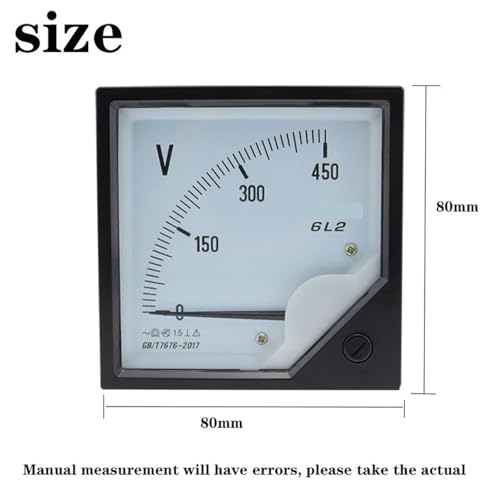 Panneau de mesure analogique AC300V pour sécuriser un tableau électrique - 2