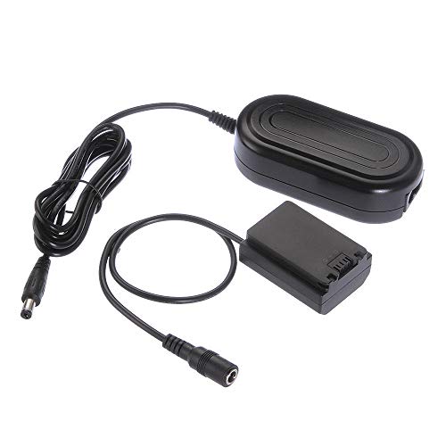 AC-FZ100 AC Power Battery Supply Charging Adapter with DC Coupler Dummy Battery NP-FZ100 + Power Cable for Sony ILCE-9 A9, ILCE-7M3 AR III, ILCE-7RM3 A7R III Camera