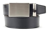 Essential Shield Black Dress Belt by Nextbelt - The Belt with no Holes