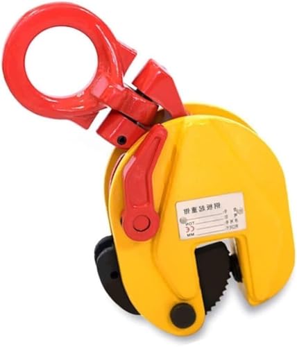 Heavy Plate Lifting Clamps,2200-11000lbs Clamp, Low Carbon Alloy Steel Industry Vertical for and Building(5T)