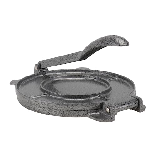 GLEAVI Aluminum Tortilla Maker Round Shape Press Tool for Evenly Shaped Tortillas Pies Dumplings and Empanadas Rustproof Kitchen Essential for Effortless Cooking