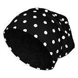 Kuschelig warm und stylisch: Die Beanie mit ihrem weichen Fleece-Innenfutter hält dich an kalten Tagen angenehm warm, während das verspielte Polka-Dots-Muster für einen modischen Look sorgt.