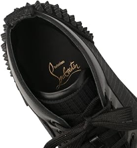 Amazon | [クリスチャン ルブタン] LOU SPIKES 2 FLAT REFLEX/TISSU