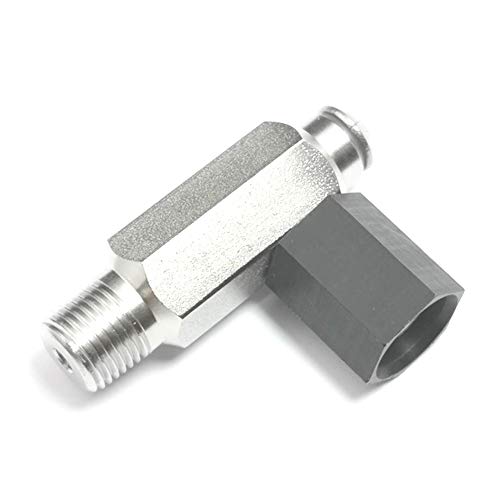 SANANTS Luer Fittings with 303 Stainless Steel,Detachable,1/8 Inch NPT and Luer Lock(Pack of 1)