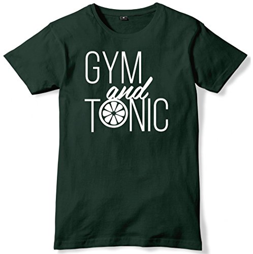 Image of Daytripper Clothing Gym and Tonic Mens Funny Unisex T-Shirt-Large-Forest