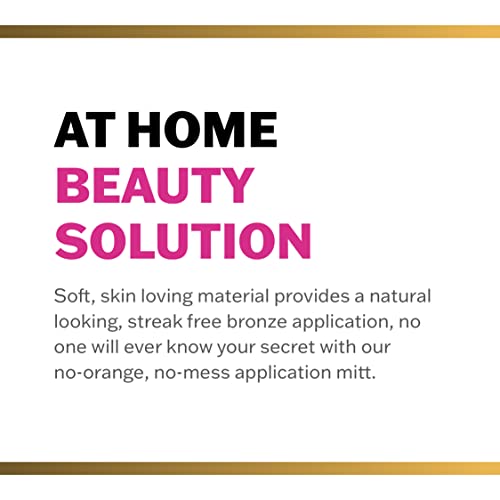 Fake Bake Ultimate Tanning Professional Mitt Sunless Tanner Face & Body Applicator Re-Usable, Durable & Machine Washable - Hand Protection Glove For Self Tanners Lotion, Foam & Mousse #TOP2