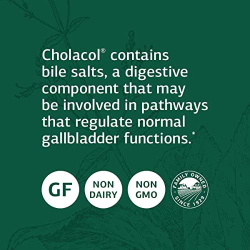 Standard Process Cholacol Gallbladder Support Supplement Fat