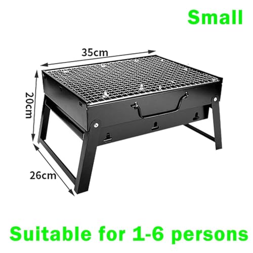 Barbecue au charbon de bois de table au design compact et robuste - 3