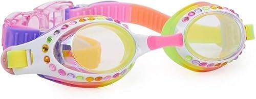 Miniatura 11 de Bling2o - Gafas de natación de silicona para niños pequeños Rosado,Rosa Glam,Pastel de pastel Whoopie Pop,azul, (Blue Mermaid),Azul