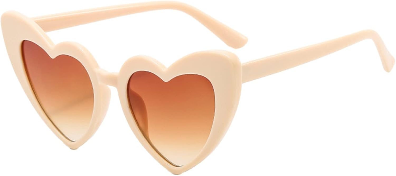 Love Hip Hop Men and For Women Sunglasses, Outdoor Vacation Beach Party Glasses (Color : G, Size : Medium)