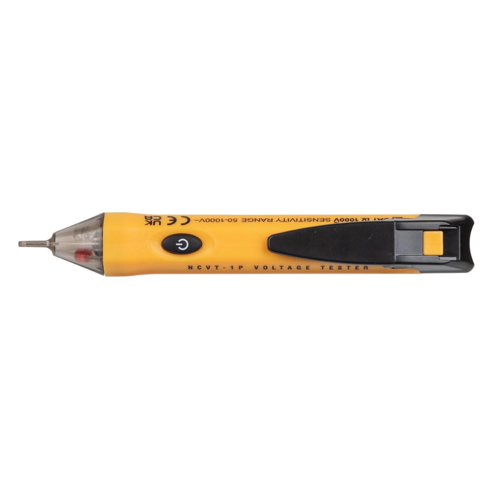 Klein Tools NCVT1PKIT Kit testeur électrique avec testeur basse tension sans contact, 50 à 1000 V AC et testeur de prise GFCI 2 pièces