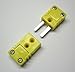 Mini K-Type Thermocouple Wire Connector, Cable Connector, 5 Sets Pairs Male and Female Type K Plugs