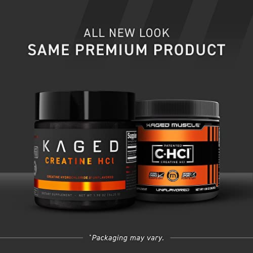 Kaged Creatine Hcl - Patented Creatine Powder - Highly Soluble Creatine Hydrochloride 750Mg - Unflavored - 75 Servings #TOP2