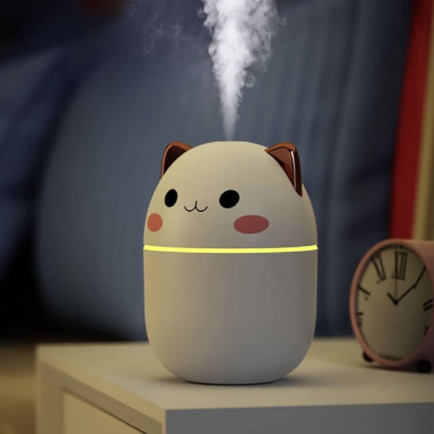 レア 新品未使用 大容量 にゃんこ 加湿器 アロマ対応  茶トラ 楽天市場】スリーアップ うるおいにゃんこ アロマ加湿器 L