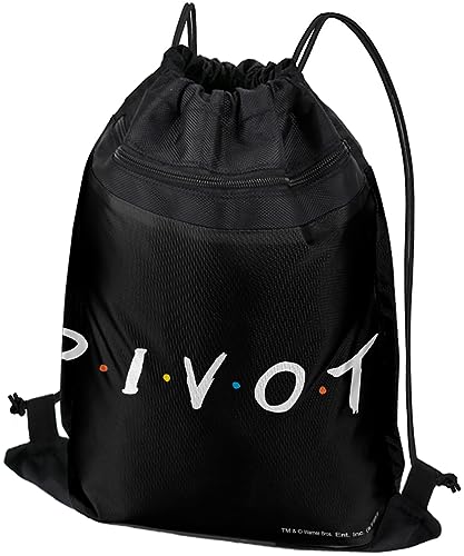 LOGOVISION Friends Pivot Drawstring Backpack Sports Bag Sackpack 17