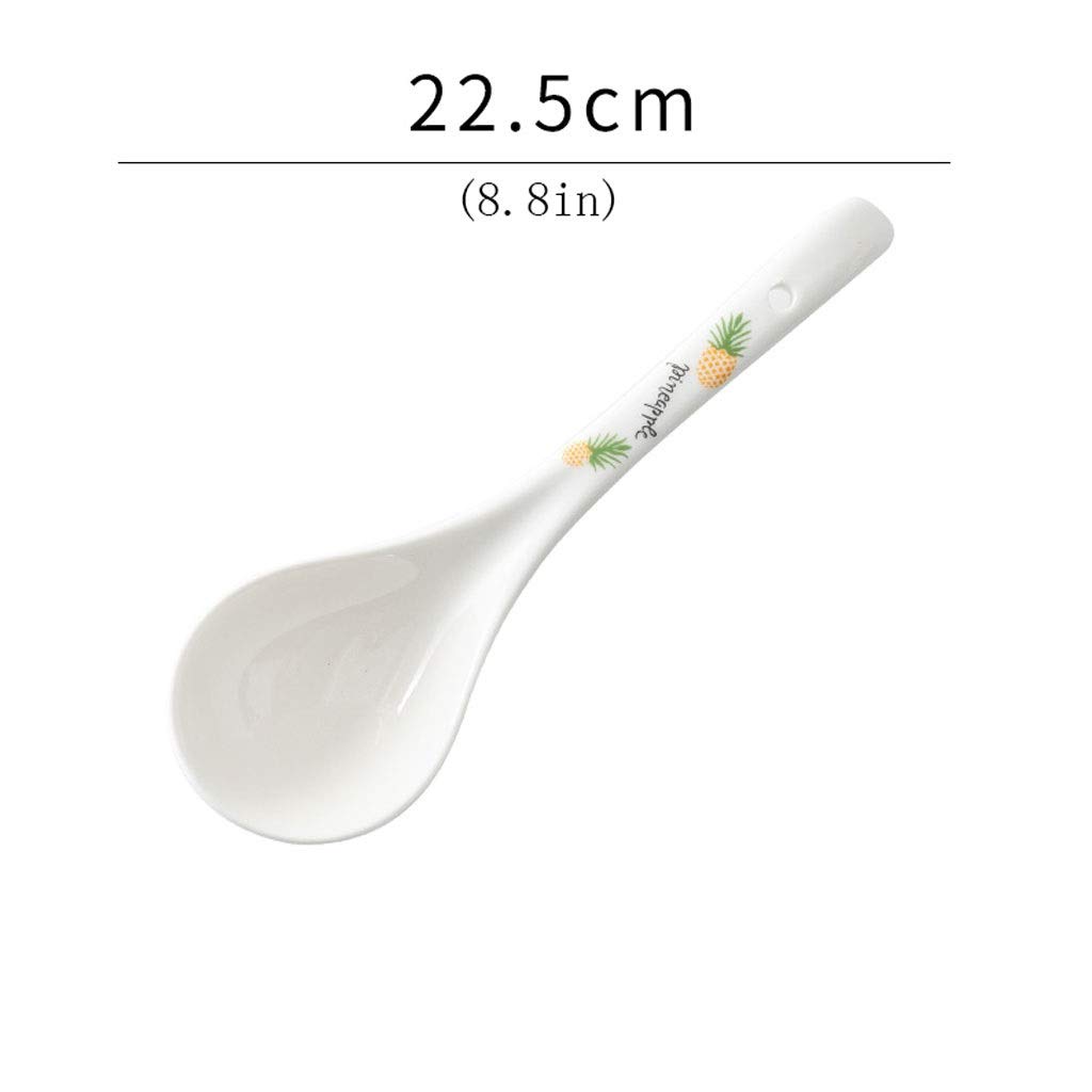 Louche À Soupe – Cuillères À Soupe En Céramique, Cuillères À Soupe En Porcelaine, Cuillères de Table, Cuillères À Dîner, Louche À Sauce, Peuvent Être Utilisées Dans La Cuisine, Le Restaurant, L