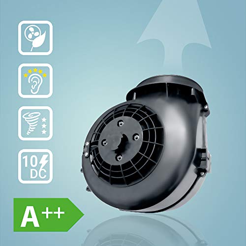 Afzuigkap 90 cm/Muur Afzuigkap/roestvrij staal/zwart glas/WiFi/automatische uitschakeling/Aanraakbediening / FLAT9005ED - Image 7