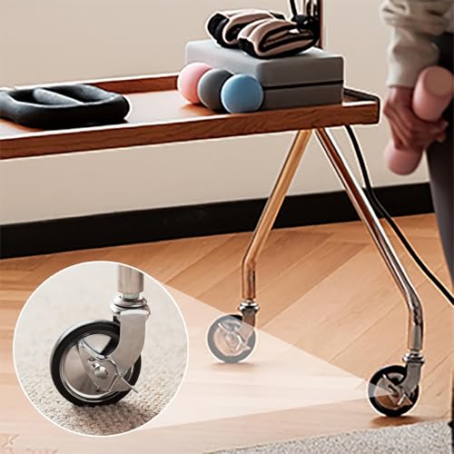 Soporte móvil para TV ajustable con ruedas miniatura 5