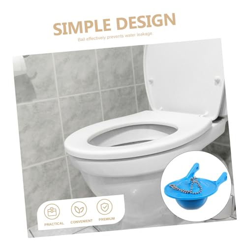 Uonlytech Toilet Flapper Replacement Kit Toilet Parts Tank Ballcock for Bathroom
