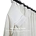 TWOPAGES 52 W x 108 L inch Pinch Pleated Light Filtering Curtain Linen Textured Unlined Drapes for Living Room Bedroom Indoor Window and Door,(1 Panel),Ivory White