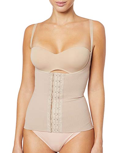 Colete Modelador Control, Plié, Feminino, Bege (Base), GG