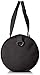 Manhattan Portage Chelsea Drum Bag Hold-All Duffle Bag with Detachable Shoulder Strap External Pockets and Keychain Hook Perfect for Travel, Work and Daily Use (Black, Small)