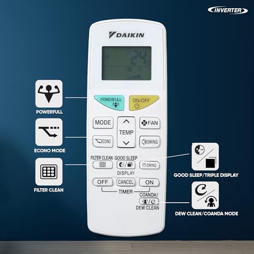 Image of Daikin 1.5 Ton 3 Star, New star rated, Hot & Cold Inverter Split AC (Copper, PM1.0 Filter, FTHT50XV16, White)