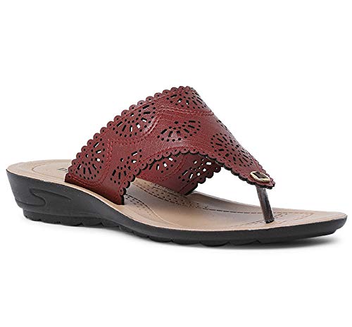 Image of Bata Women's Flats with Laser Cuts